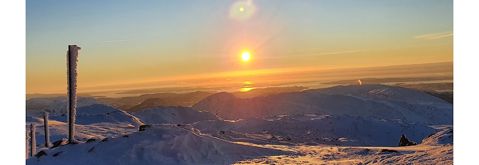 Topptur med hodelykt, Austlifjellet